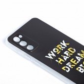 Чохол it`s Print series для Samsung G780 Galaxy S20FE (Durable TPU) Work Hard Dream Big Чохол it`s Print series для Samsung G780 Galaxy S20FE (Durable TPU) Work Hard Dream Big