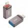 Перехідник XO OTG NB281A Lightning to USB Zinc Alloy Grey
