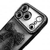 Накладка Glossy Bow для iPhone 17 Pro Max Black