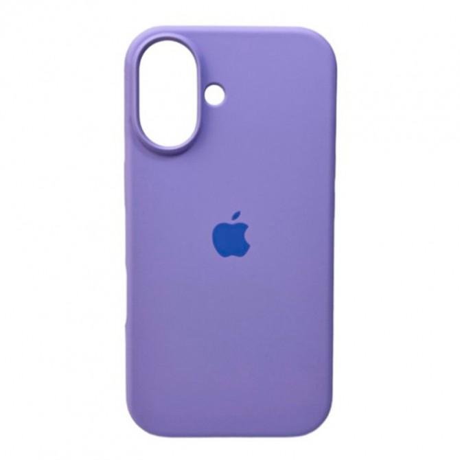 Силиконовый чехол для iPhone 16 Plus Elegant Purple FULL
