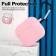 Чохол U-Like Silicone Protective Case For Airpods 3 Slim + clamp Pink