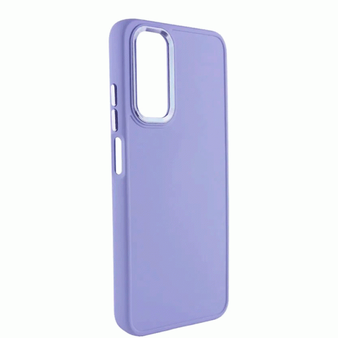 TPU чехол Bonbon Metal Style для Samsung Galaxy A34 5G Сиреневый