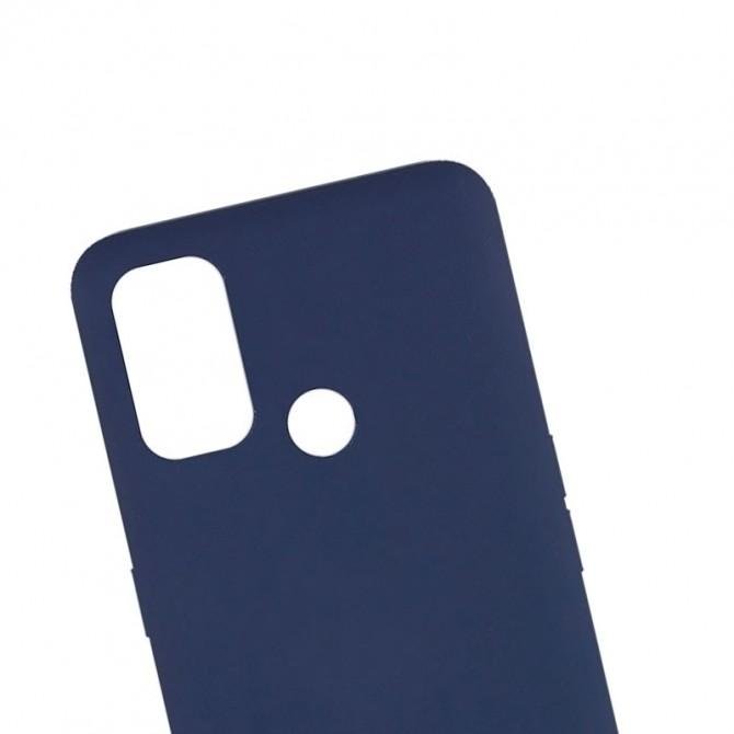 Чехол Original Soft Case Oppo A32/A53 Темно Синий FULL-1