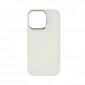 TPU чехол Bonbon Metal Style для Xiaomi Redmi Note 13 Pro 4G Белый