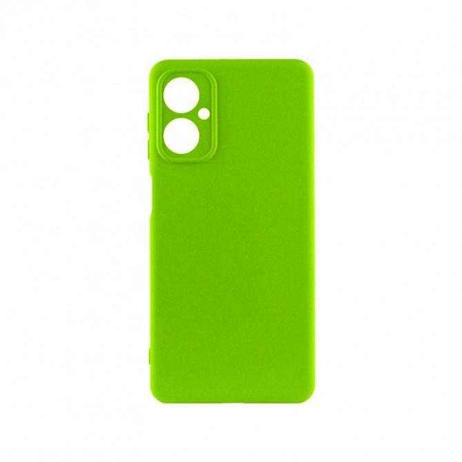 Чехол Silicone Case Motorola Moto G14 Неоново Зеленый FULL