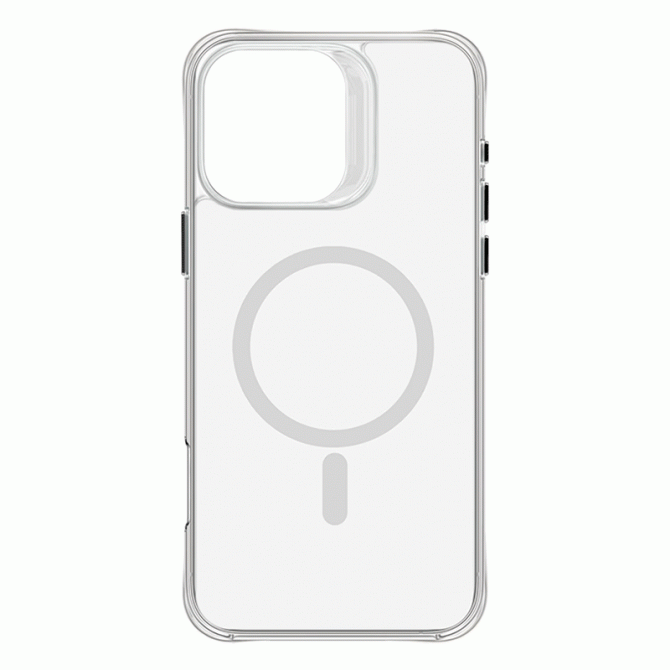 Чехол силиконовый MagSafe для Apple iPhone 16 Pro Прозрачный