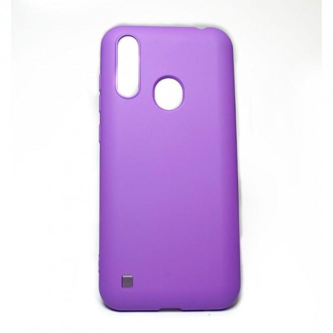 Чехол Original Soft Case ZTE Blade A7 2020 Лиловый FULL