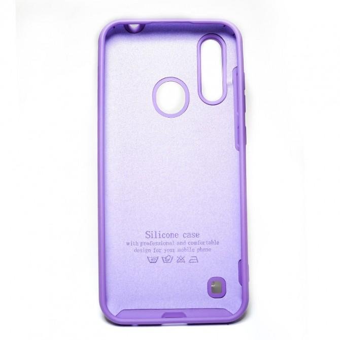 Чехол Original Soft Case ZTE Blade A7 2020 Лиловый FULL-1