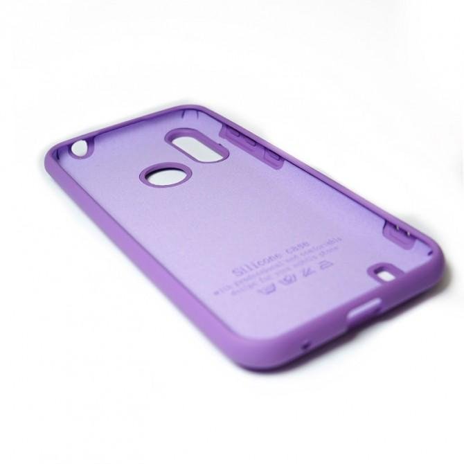 Чехол Original Soft Case ZTE Blade A7 2020 Лиловый FULL-2