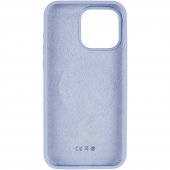 Силиконовый чехол для iPhone 16 Pro Lilac Blue FULL (NO LOGO)