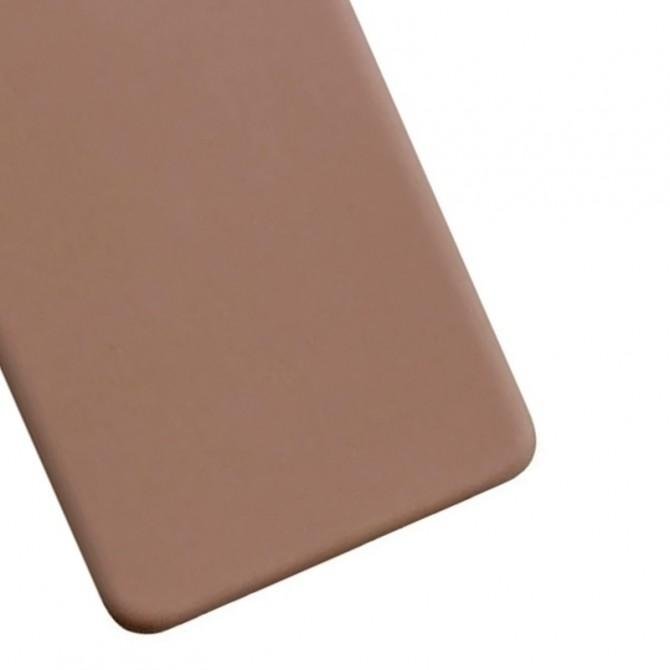 Силиконовый чехол Candy для Oppo A54 4G/ A16 4G/ A16S Коричневый-2