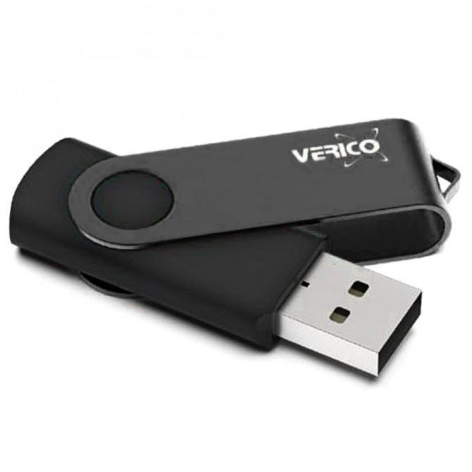 Флеш пам'ять Verico USB 16Gb Flip Чорний