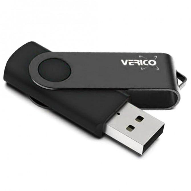 Флеш пам'ять Verico USB 16Gb Flip Чорний-1