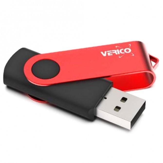 Флеш память Verico USB 16Gb Flip Красный