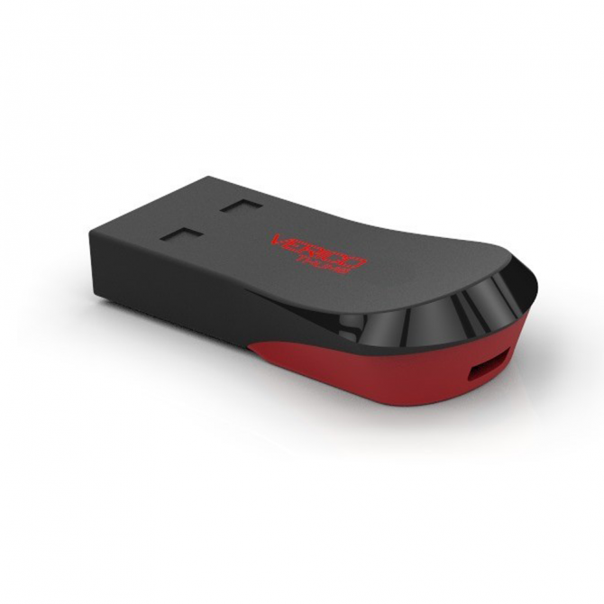 Флеш пам'ять Verico USB 16Gb Thumb Чорний+Червоний-1