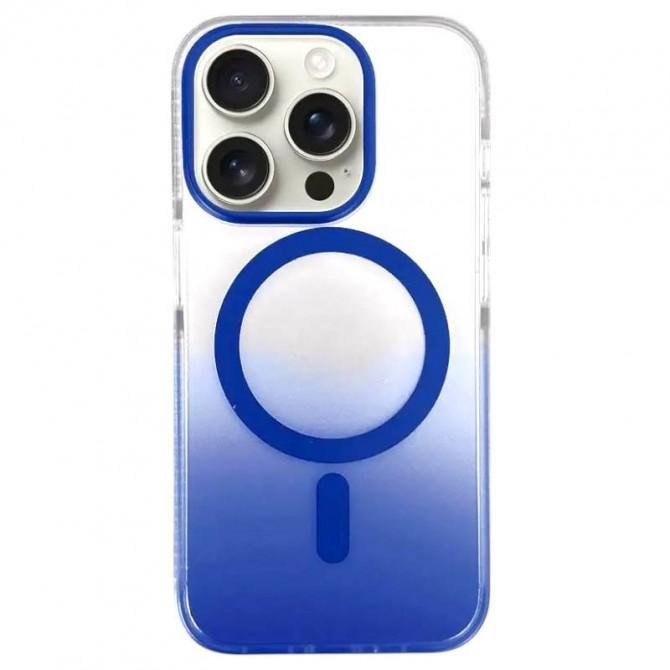 Чохол TPU+PC Phantom with MagSafe для Apple iPhone 14 Pro Max (6.7") Blue