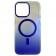 Чохол TPU+PC Phantom with MagSafe для Apple iPhone 14 Pro Max (6.7") Blue