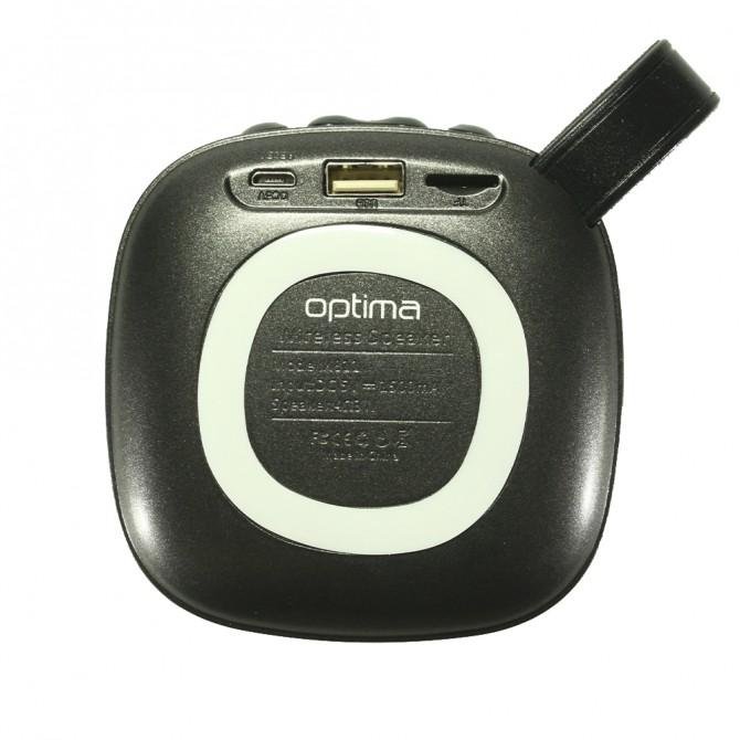 Портативна колонка Optima MK-X811 Чорний-1