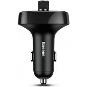 ФМ модулятор Baseus T-Typed S-09 3.4A/2USB Black ФМ модулятор Baseus T-Typed S-09 3.4A/2USB Black