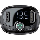 ФМ модулятор Baseus T-Typed S-09 3.4A/2USB Black ФМ модулятор Baseus T-Typed S-09 3.4A/2USB Black