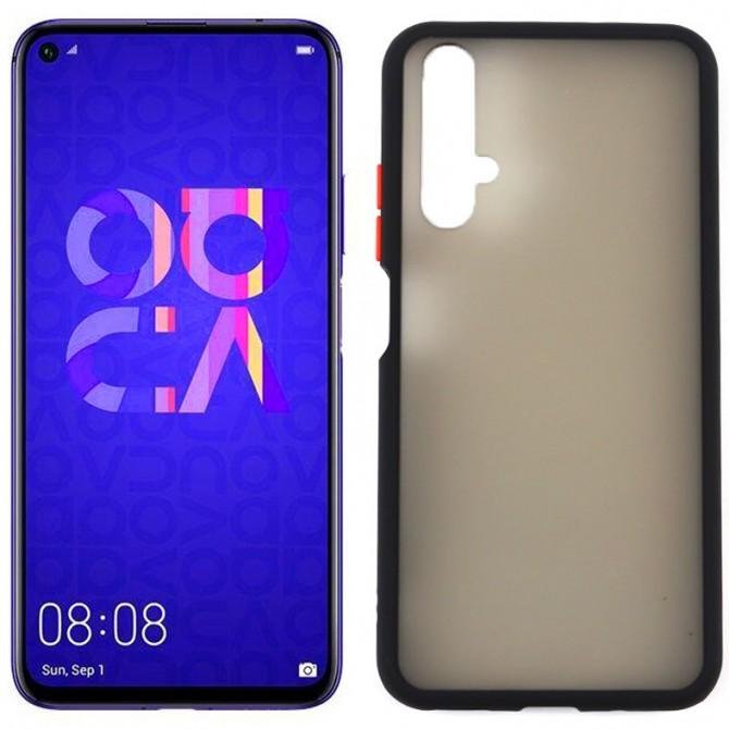 Чехол MATT CASE для Huawei Honor 20/Nova 5T Чёрный