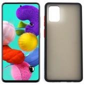Чехол MATT CASE для Samsung A51 Galaxy A515 Чёрный