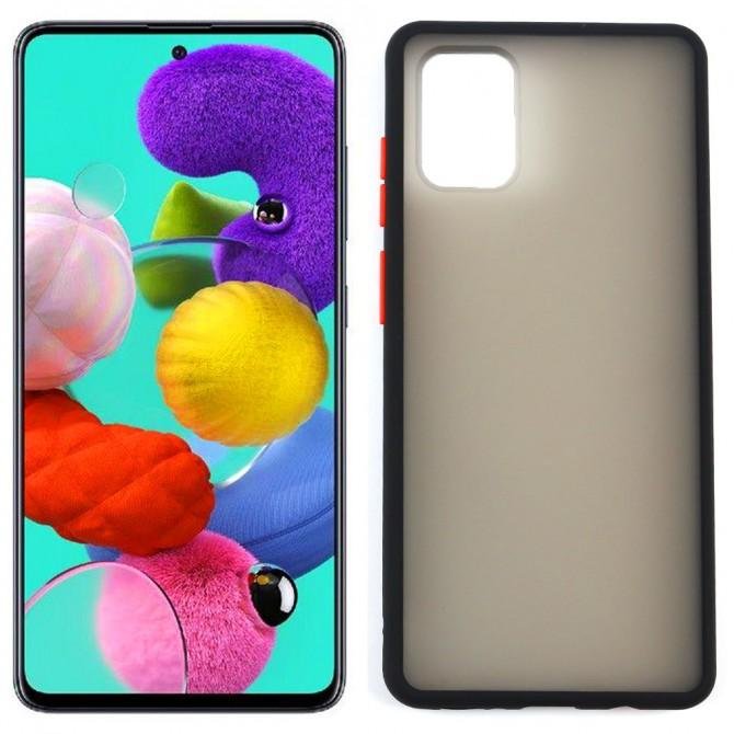 Чехол MATT CASE для Samsung A51 Galaxy A515 Чёрный