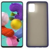Чехол MATT CASE для Samsung A51 Galaxy A515 Dark Blue