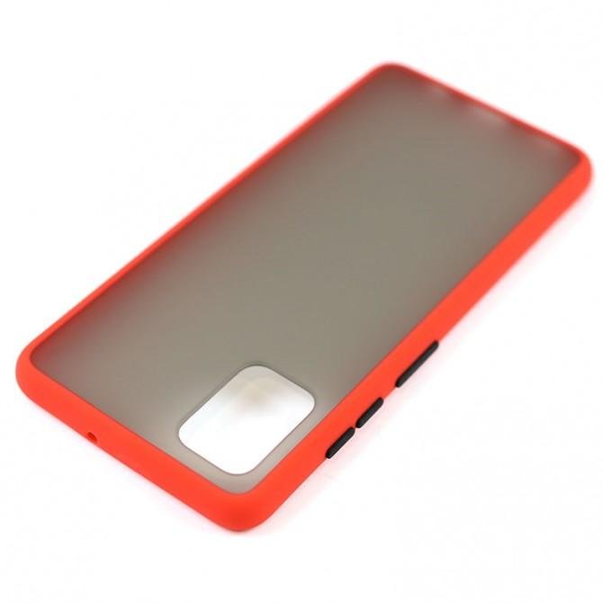 Чехол MATT CASE для Samsung A51 Galaxy A515 Red-4