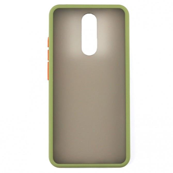 Чохол MATT CASE для Xiaomi Redmi 8A темно зелений-1