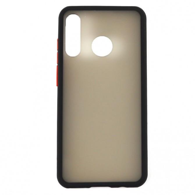 Чехол MATT CASE для Huawei P30 Lite Чёрный-1