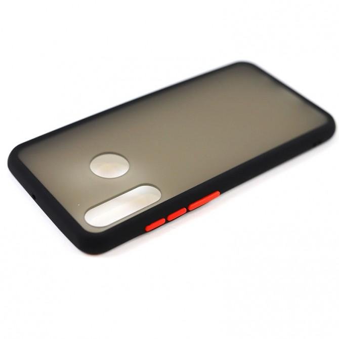 Чехол MATT CASE для Huawei P30 Lite Чёрный-4