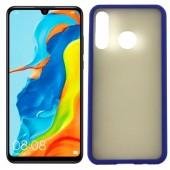 Чохол MATT CASE для Huawei P30 Lite Темно Синiй