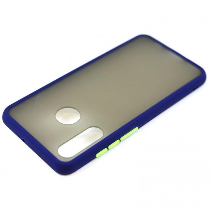 Чехол MATT CASE для Huawei P30 Lite Dark Blue-4