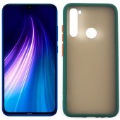 Чохол MATT CASE для Xiaomi Redmi Note 8 темно зелений Чохол MATT CASE для Xiaomi Redmi Note 8 темно зелений