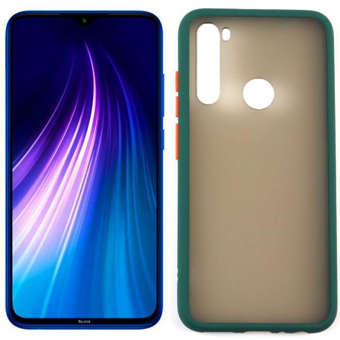 Чехол MATT CASE для Xiaomi Redmi Note 8 Dark Green