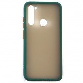 Чохол MATT CASE для Xiaomi Redmi Note 8 темно зелений Чохол MATT CASE для Xiaomi Redmi Note 8 темно зелений