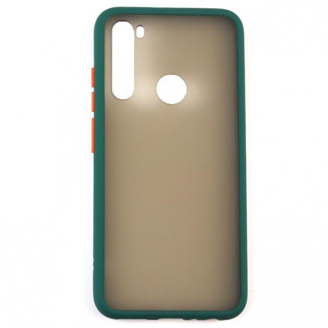 Чехол MATT CASE для Xiaomi Redmi Note 8 Dark Green-1