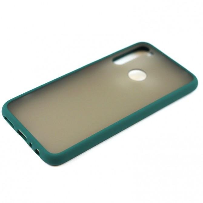 Чехол MATT CASE для Xiaomi Redmi Note 8 Dark Green-3