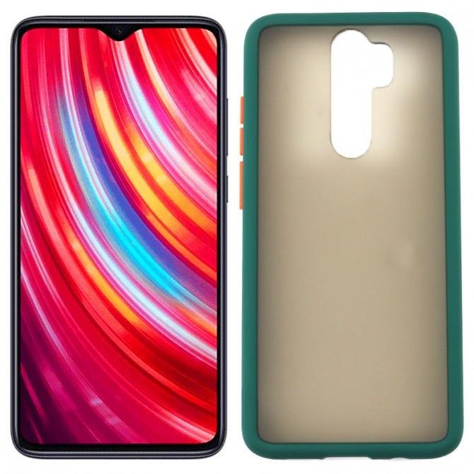 Чехол MATT CASE для Xiaomi Redmi Note 8 Pro Dark Green
