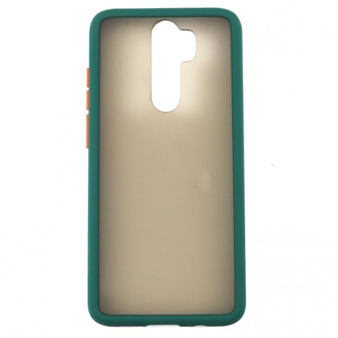 Чехол MATT CASE для Xiaomi Redmi Note 8 Pro Dark Green-1
