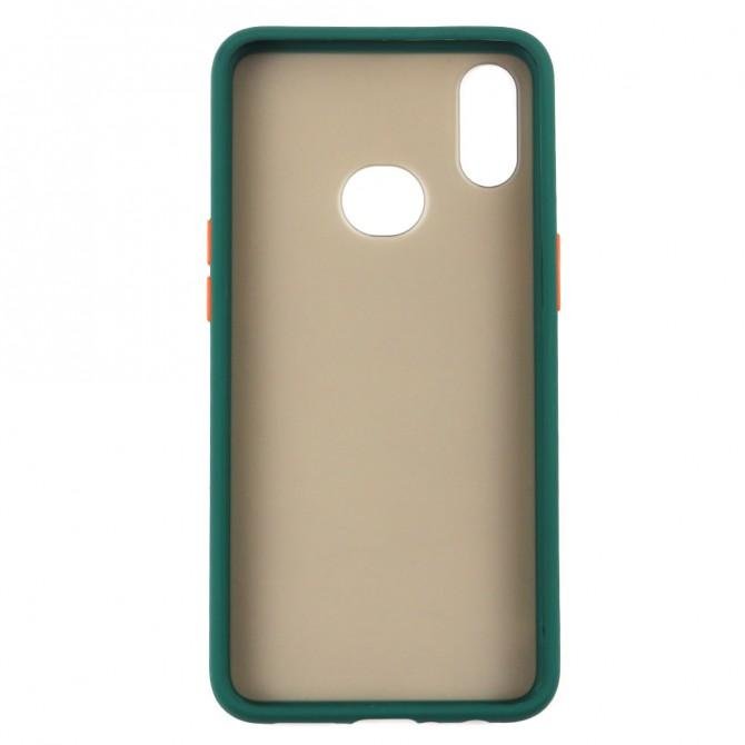 Чехол MATT CASE для Samsung A107 Galaxy A10s Dark Green-2