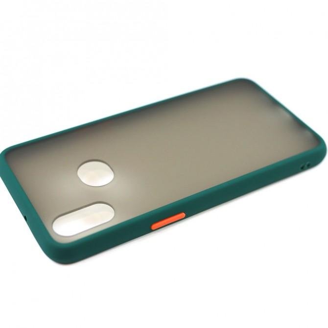 Чехол MATT CASE для Samsung A107 Galaxy A10s Dark Green-4
