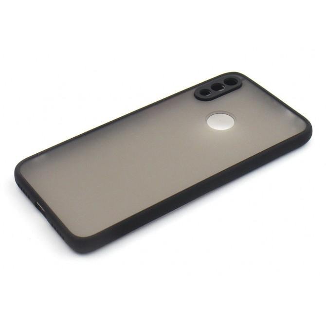 Чехол MATT CASE Huawei Y7 2019 Чёрный-1