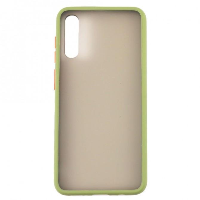 Чохол MATT CASE для Samsung A307/A505 Galaxy A30s/A50/A50S темно зелений-1