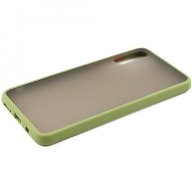 Чохол MATT CASE для Samsung A307/A505 Galaxy A30s/A50/A50S темно зелений-3