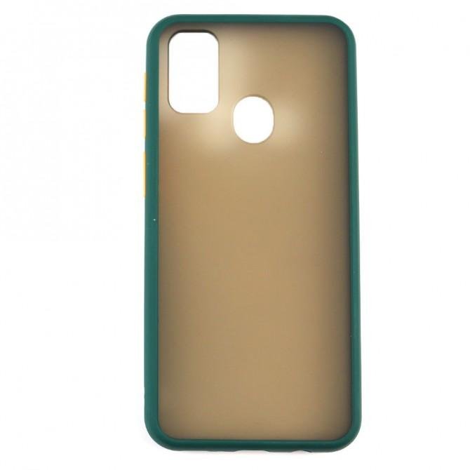 Чехол MATT CASE для Samsung M307 Galaxy M30s/M215 Galaxy M21 Dark Green-1