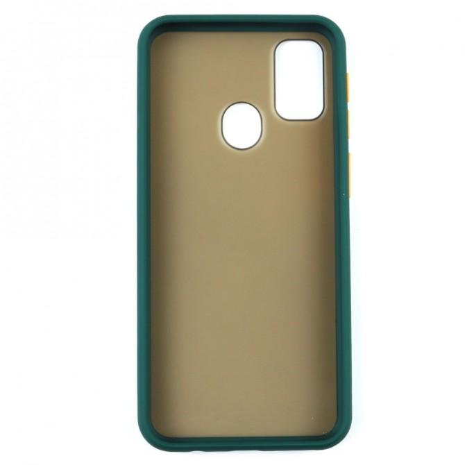 Чехол MATT CASE для Samsung M307 Galaxy M30s/M215 Galaxy M21 Dark Green-2