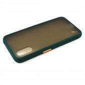 Чохол MATT CASE для Samsung A015 Galaxy A01 темно зелений Чохол MATT CASE для Samsung A015 Galaxy A01 темно зелений