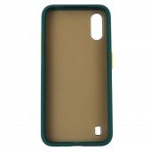 Чохол MATT CASE для Samsung A015 Galaxy A01 темно зелений Чохол MATT CASE для Samsung A015 Galaxy A01 темно зелений